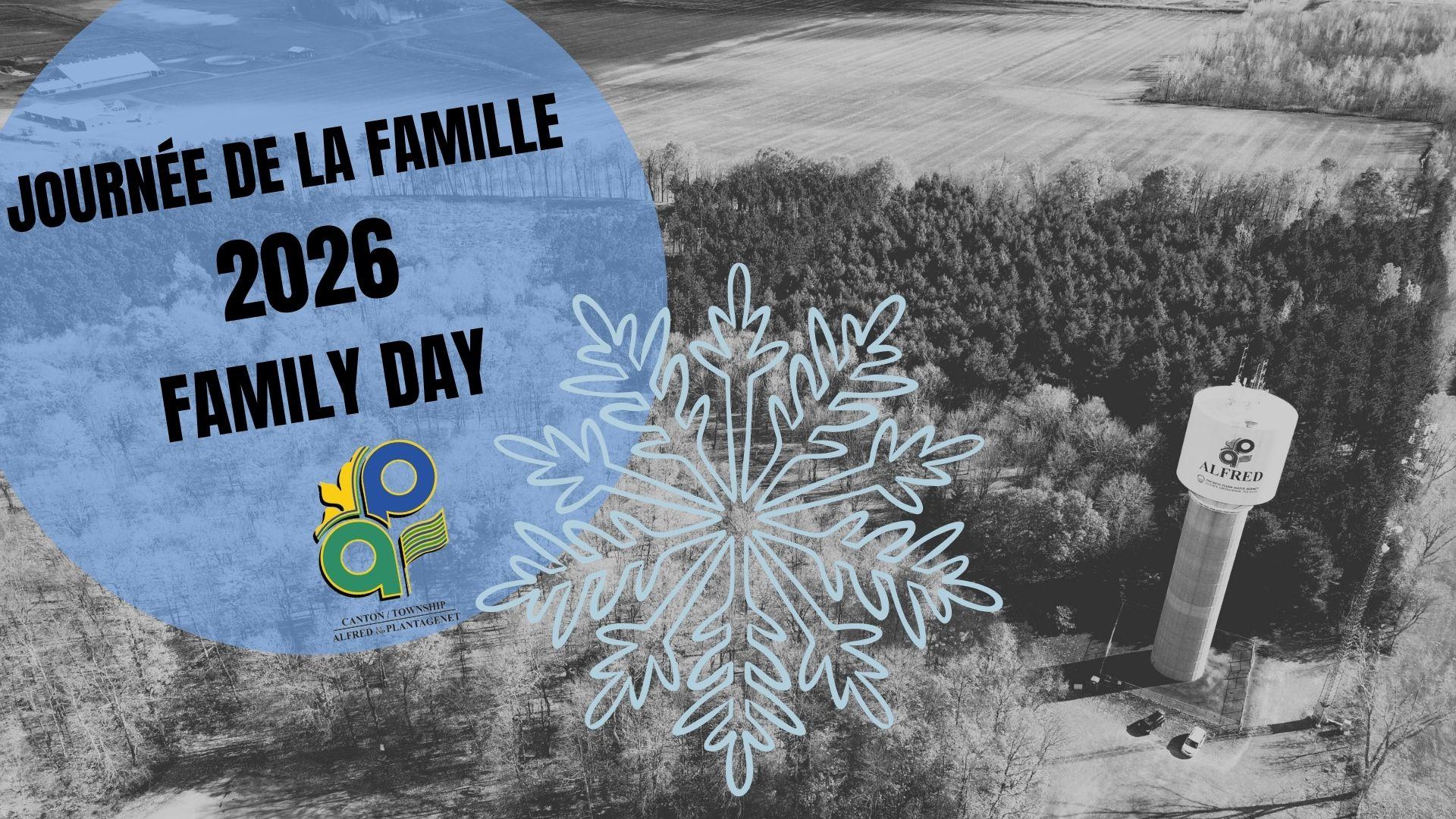 Promotional header for the 2026 Family Day event